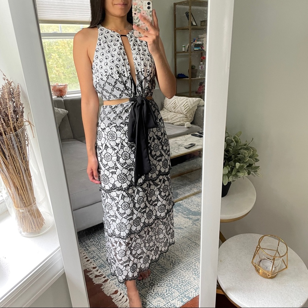 AZULU Seashell Midi Dress